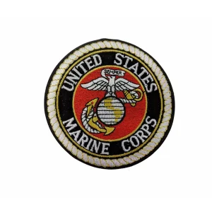 ÉCUSSON ROND MARINE CORPS