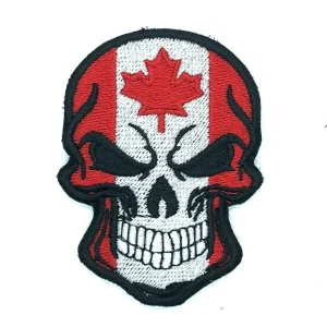 TÊTE DE MORT CANADA COULEURS VARIÉES